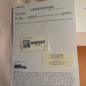 REAL LV Alma BB bag
